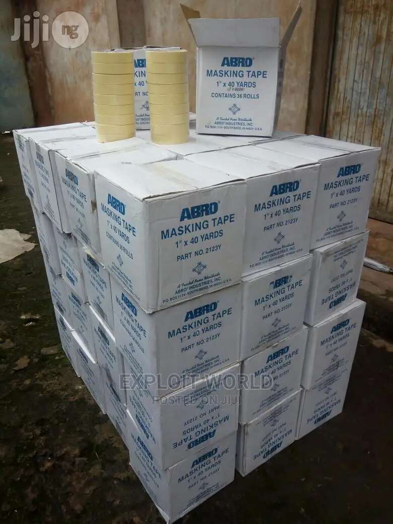 Abro Masking Tape(Carton)