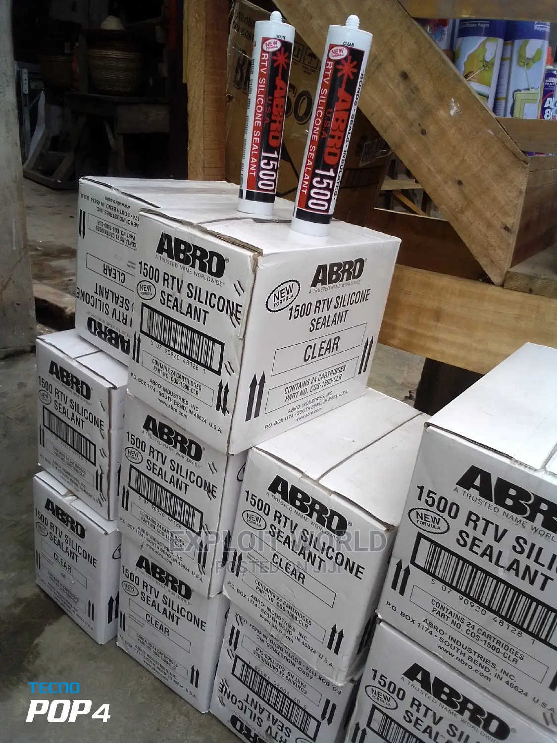 Abro Silicone Sealant