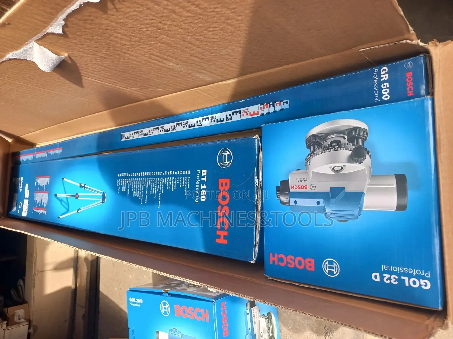 Gol 32 D+Gr 500+Bt 150 Bosch Optical Leveller