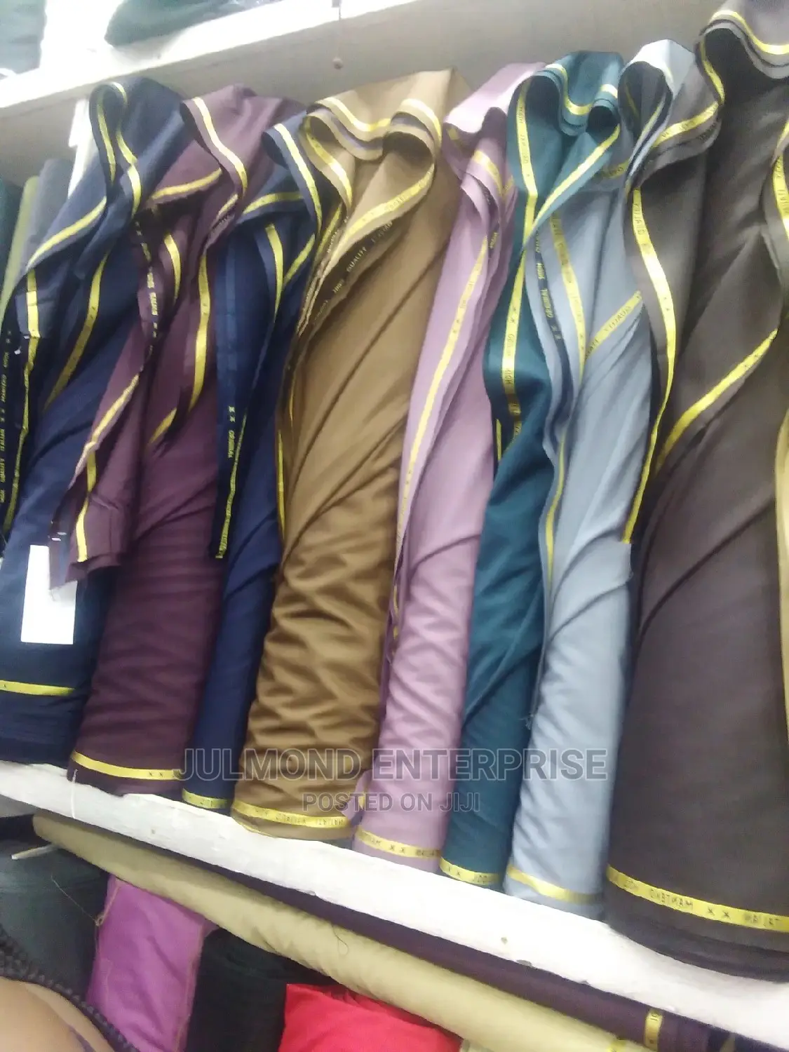 Five Star Seven Star and Italian Linen Senator Material