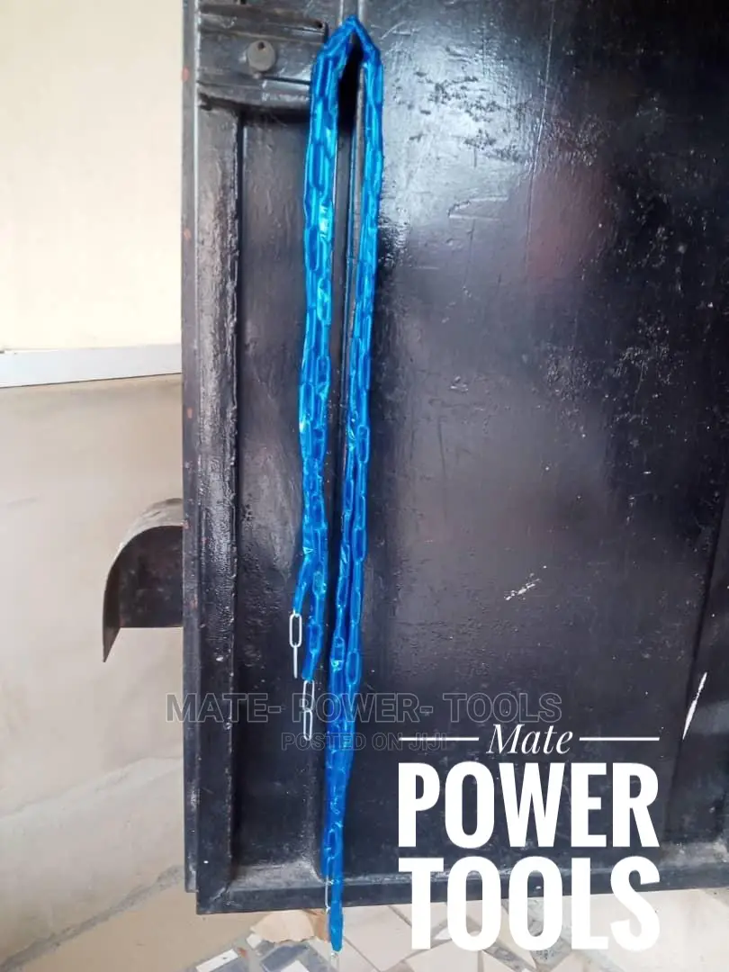 Blue PVC Sleeved Security Chain 3mm X 6ft