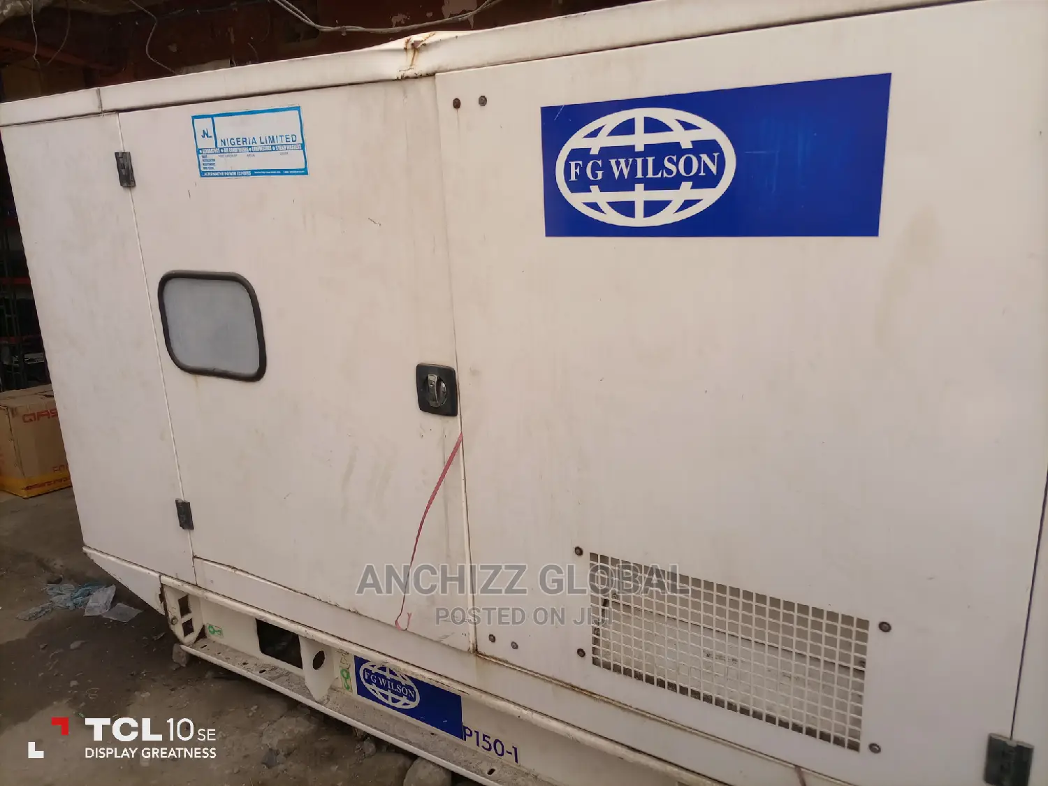 150kva Soundproof Perkins Generator Leroy Somer Alternator