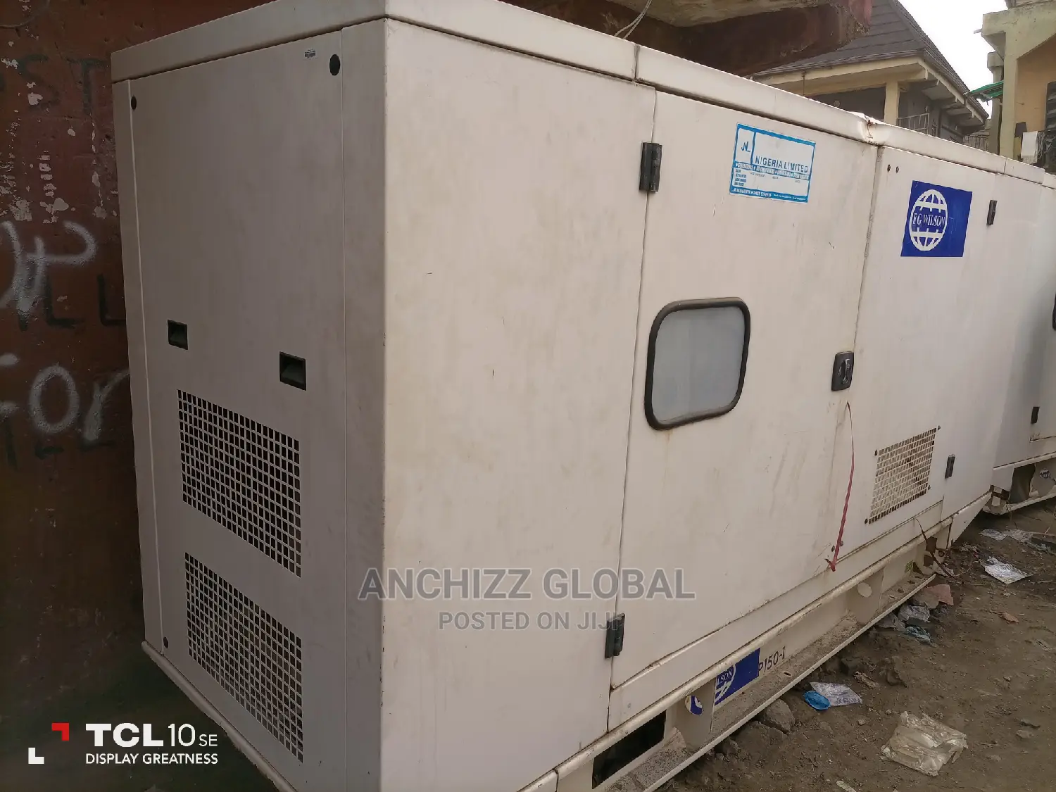 150kva Soundproof Perkins Generator Leroy Somer Alternator