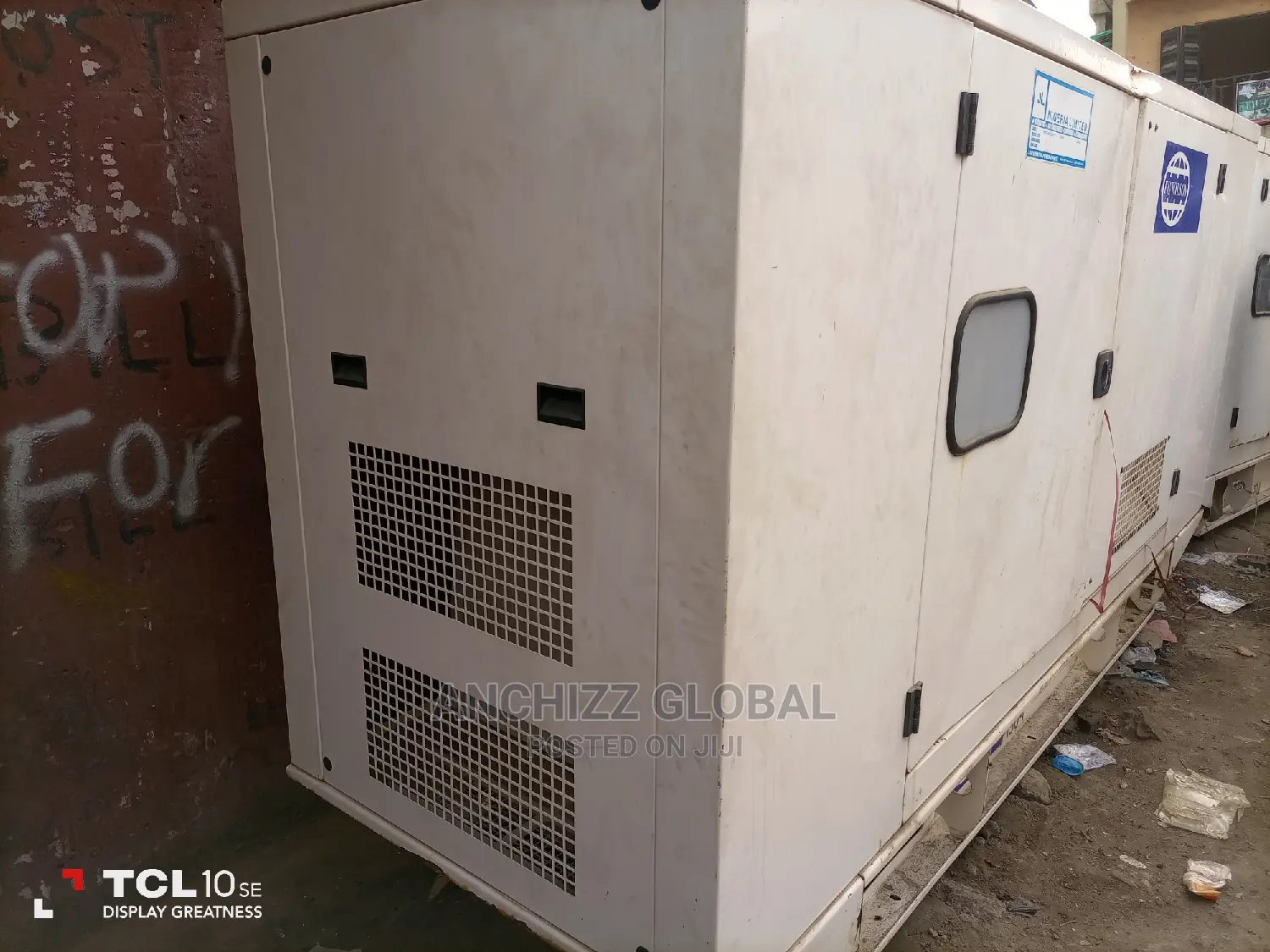 150kva Soundproof Perkins Generator Leroy Somer Alternator