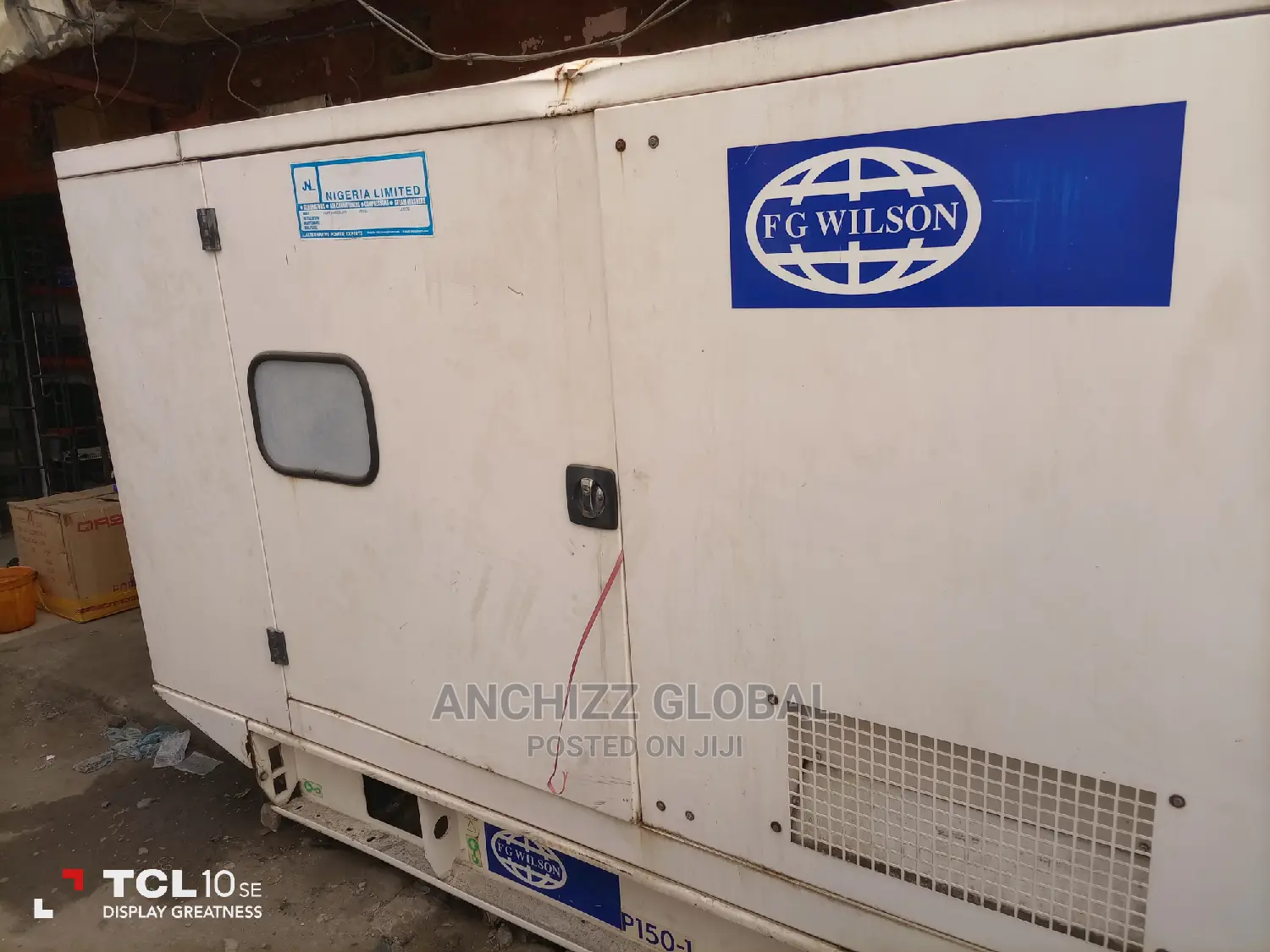150kva Soundproof Perkins Generator Leroy Somer Alternator