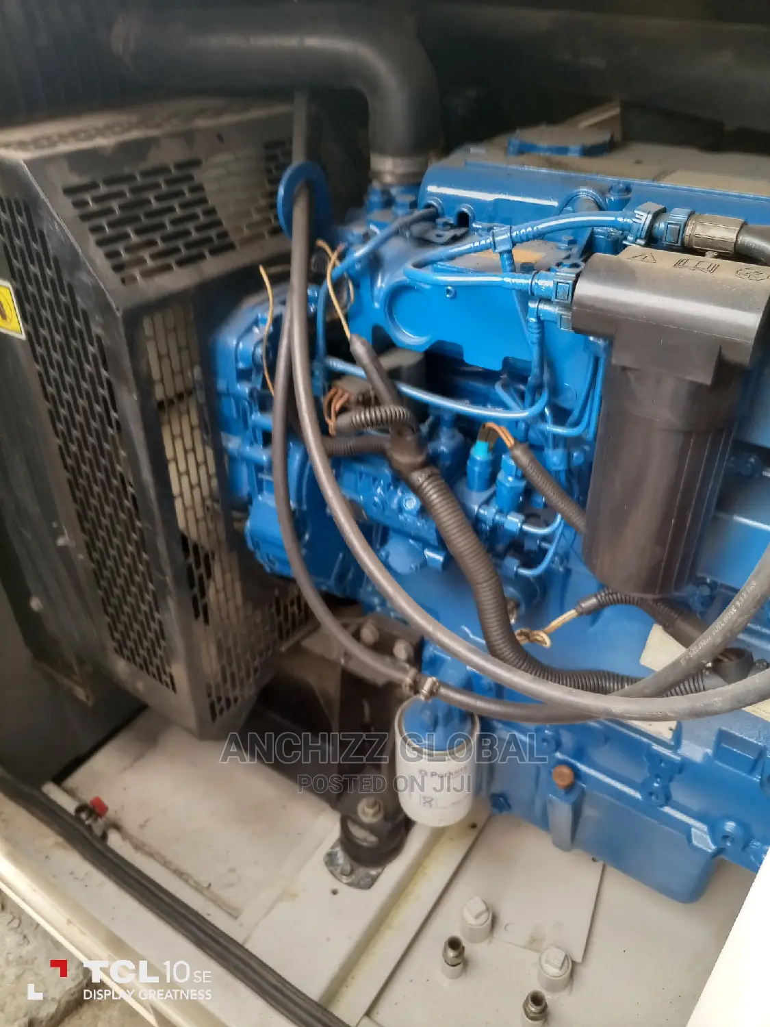 100kva Soundproof Perkins Genetator Leroy Somer Alternator