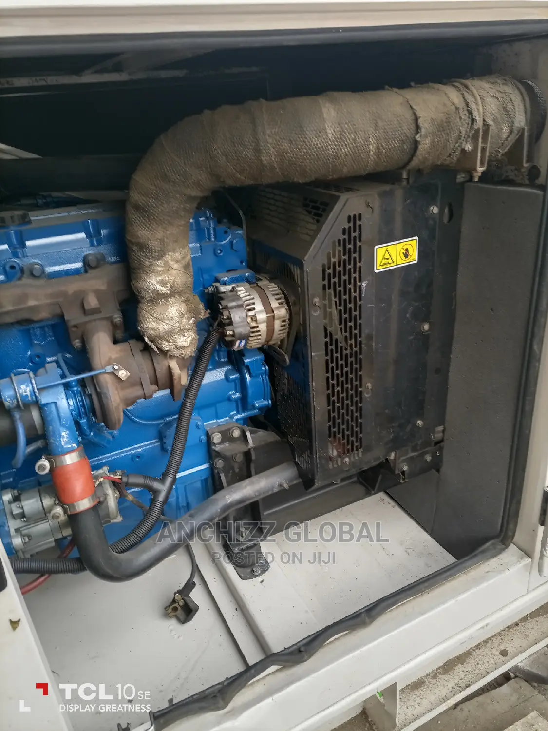 100kva Soundproof Perkins Genetator Leroy Somer Alternator