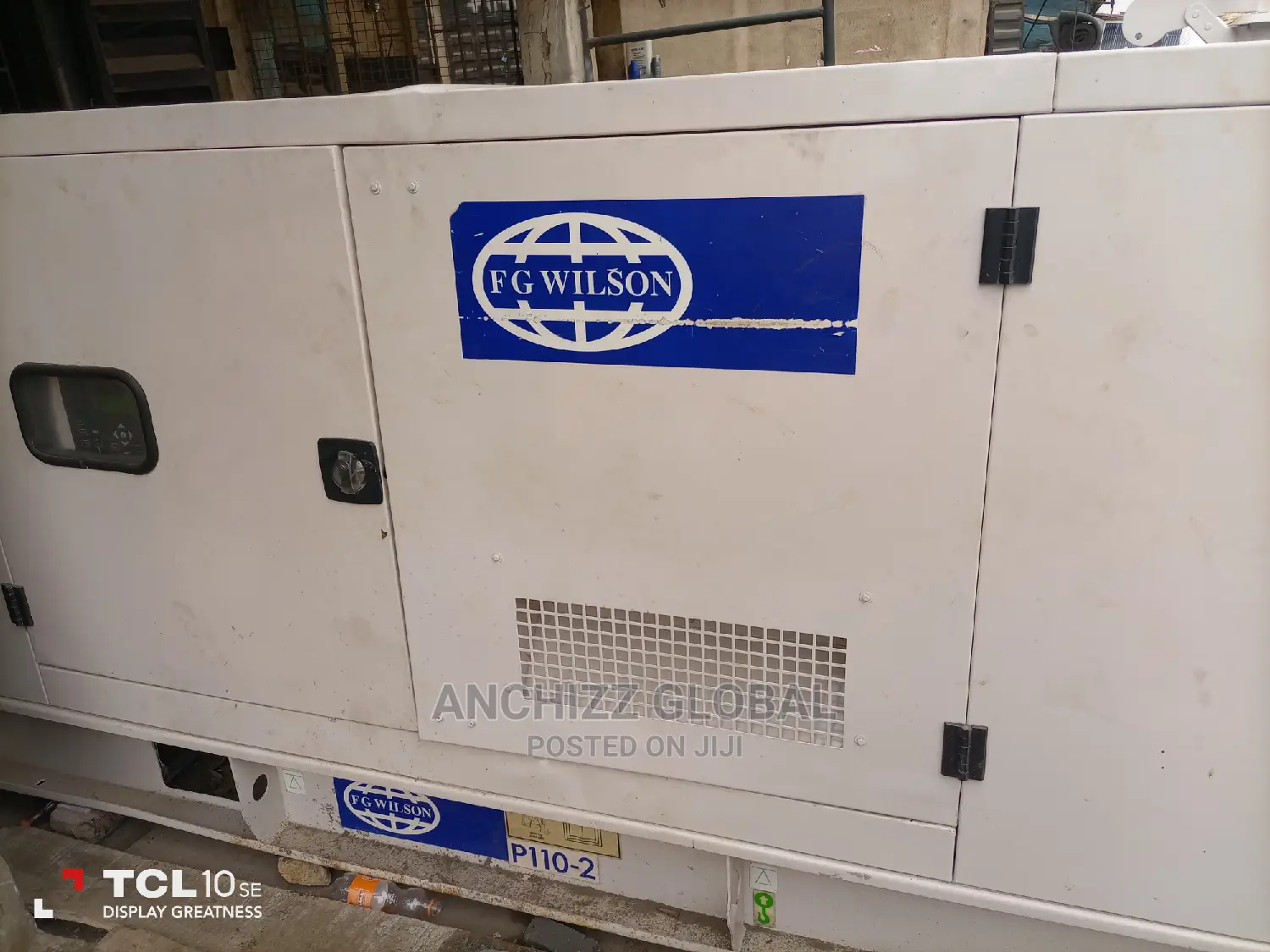 100kva Soundproof Perkins Genetator Leroy Somer Alternator