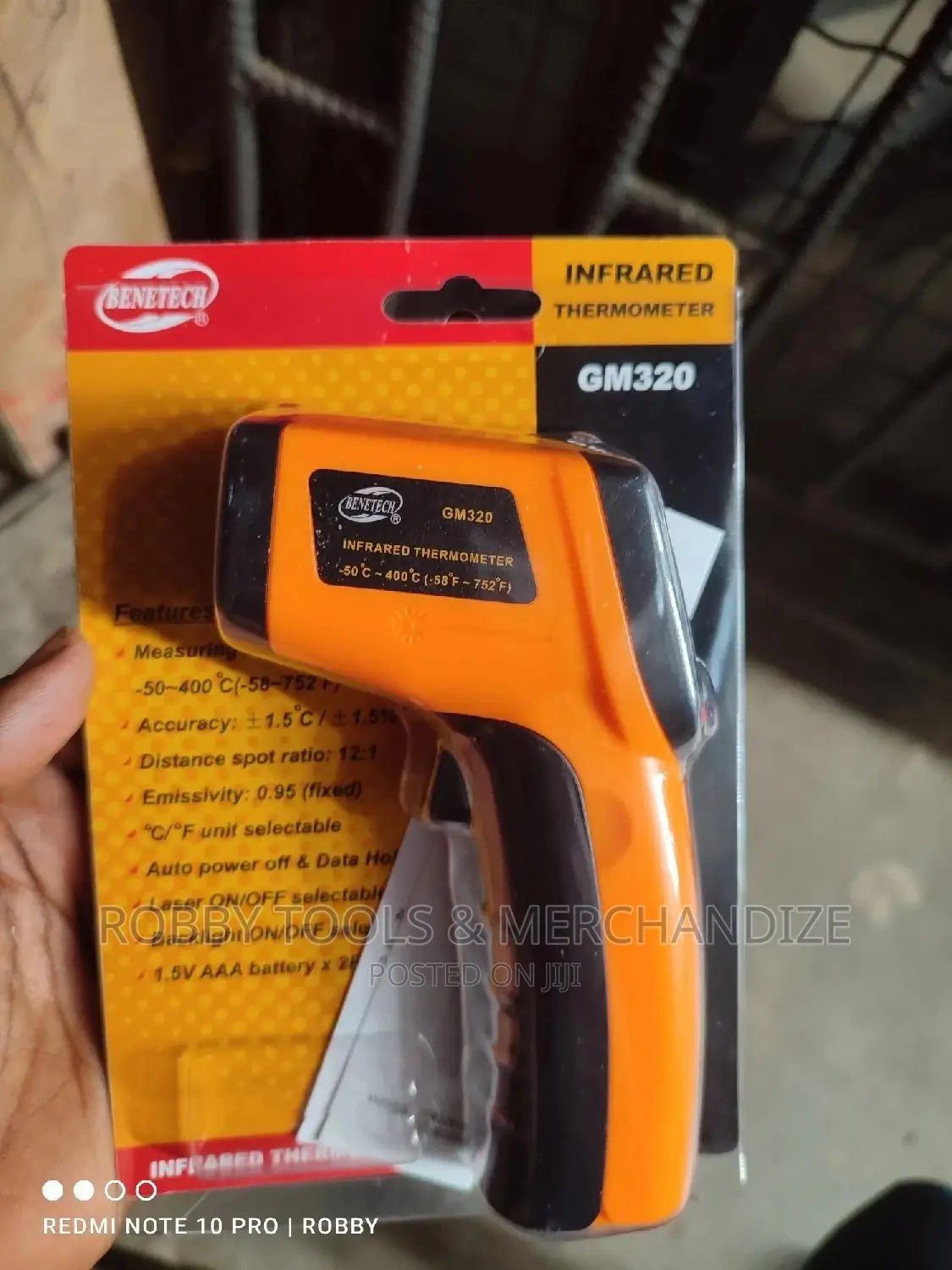 Infrared Thermometer Gm320