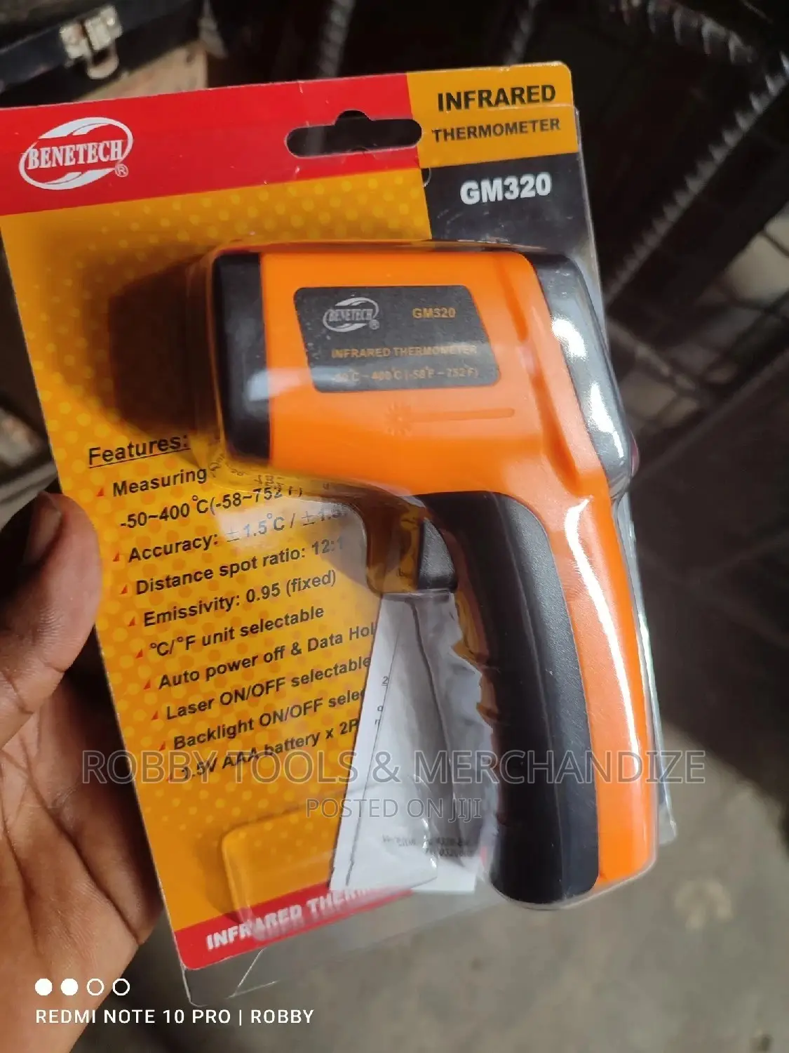 Infrared Thermometer Gm320