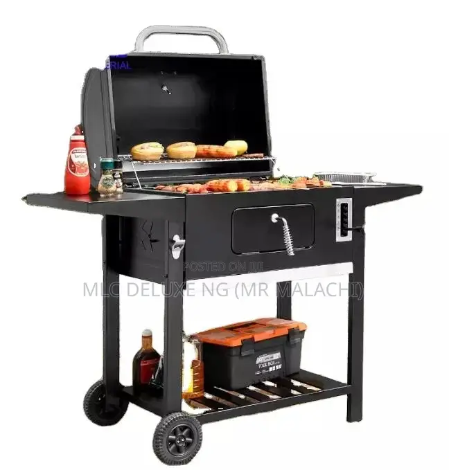 Luxury Charcoal BBQ Griller (Adjustable Heat) Barbecue Grill