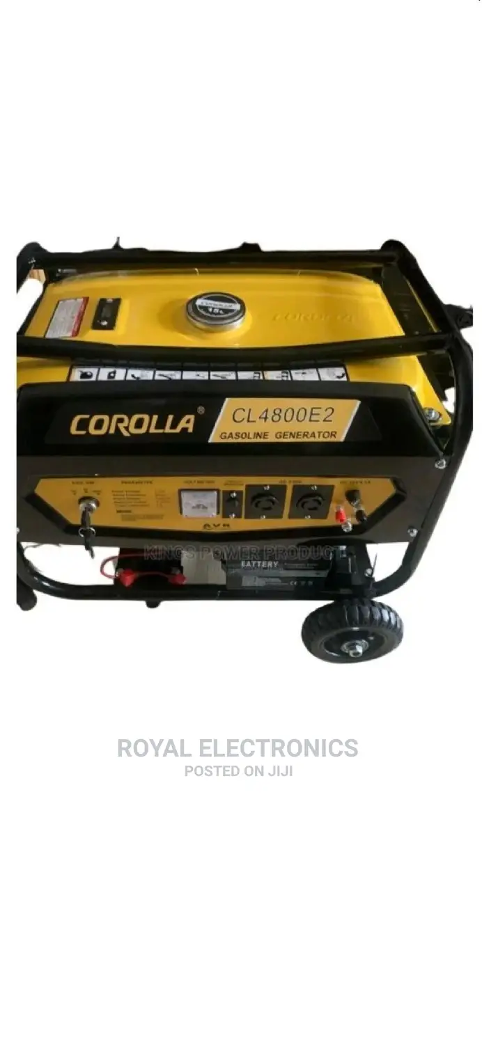 New Corolla Generator With Key Starter 4800 Pure Copper