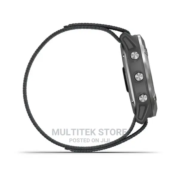 Garmin Enduro Steel With Gray Ultrafit Nylon Strap
