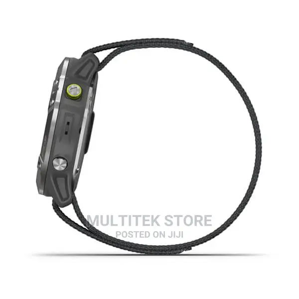 Garmin Enduro Steel With Gray Ultrafit Nylon Strap