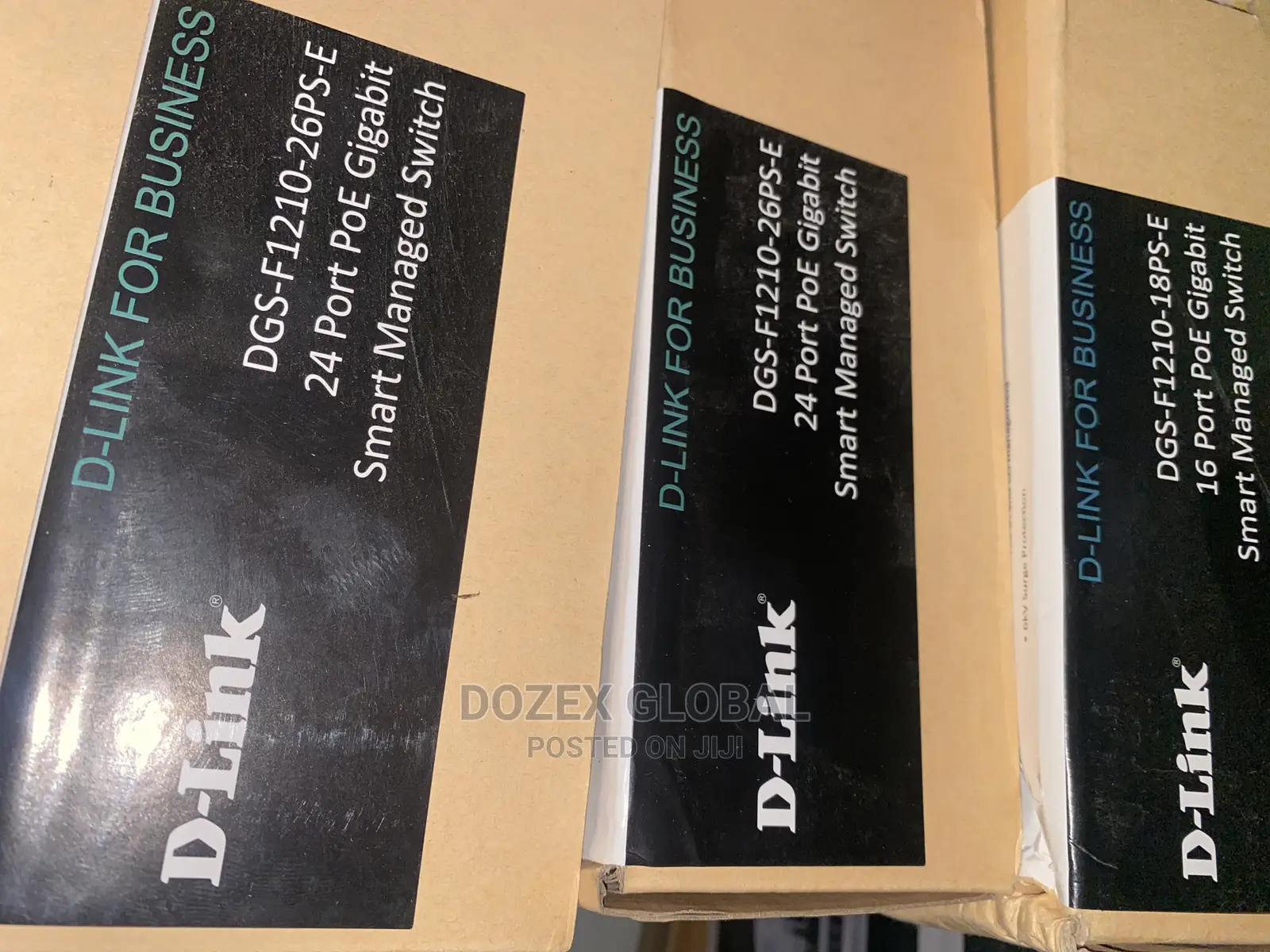 D-Link 24 Ports Gigabits and POE Managed Smart Switch