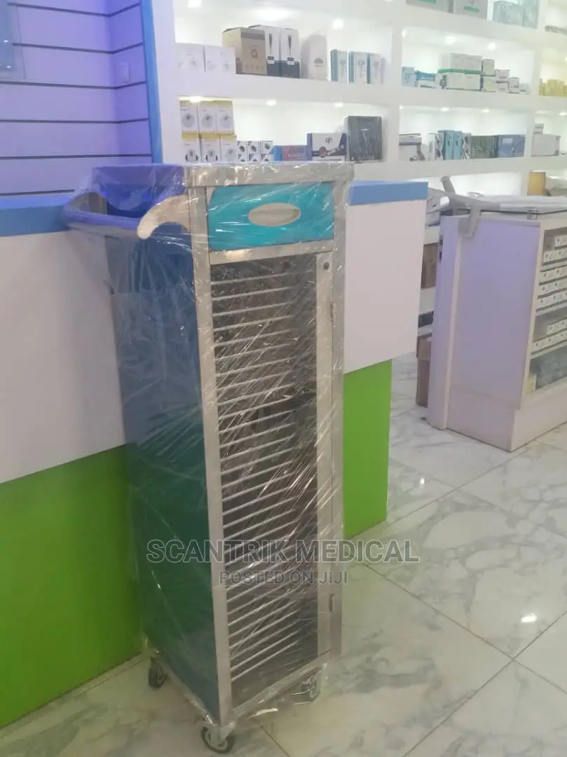 Record Trolley Patients File Cabinet