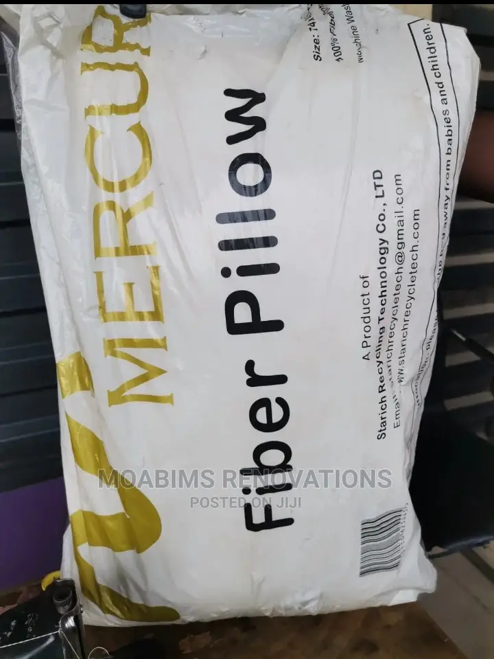 Mercury Fluffy Fiber Bed Pillows 20x30cm