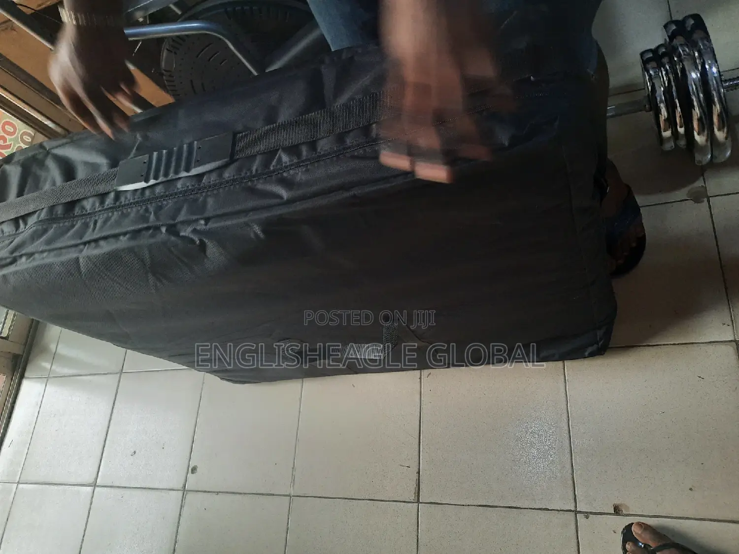 Iron Leg Massage Bed