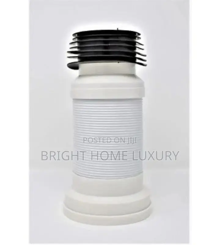 4" PVC WC Flexible Toilet Waste Connector