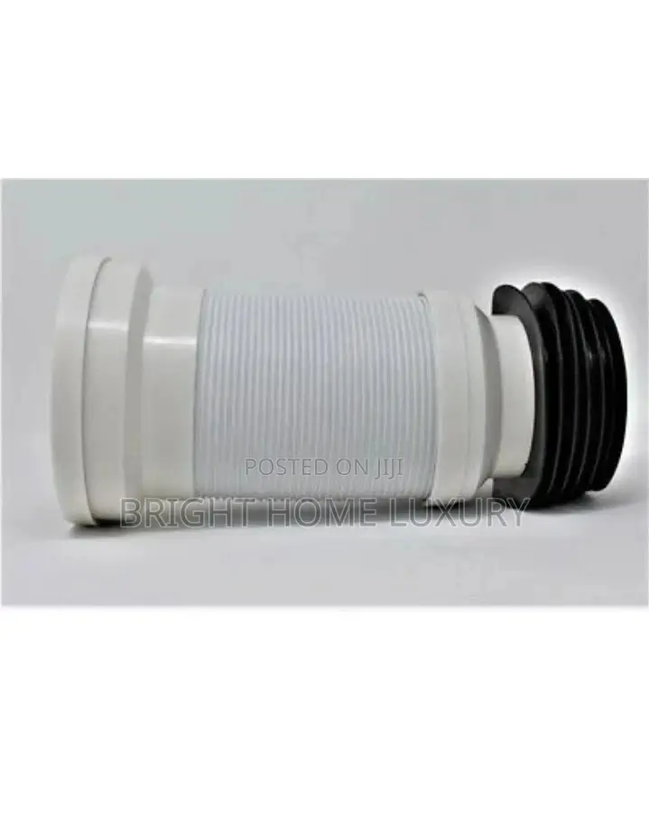 4" PVC WC Flexible Toilet Waste Connector