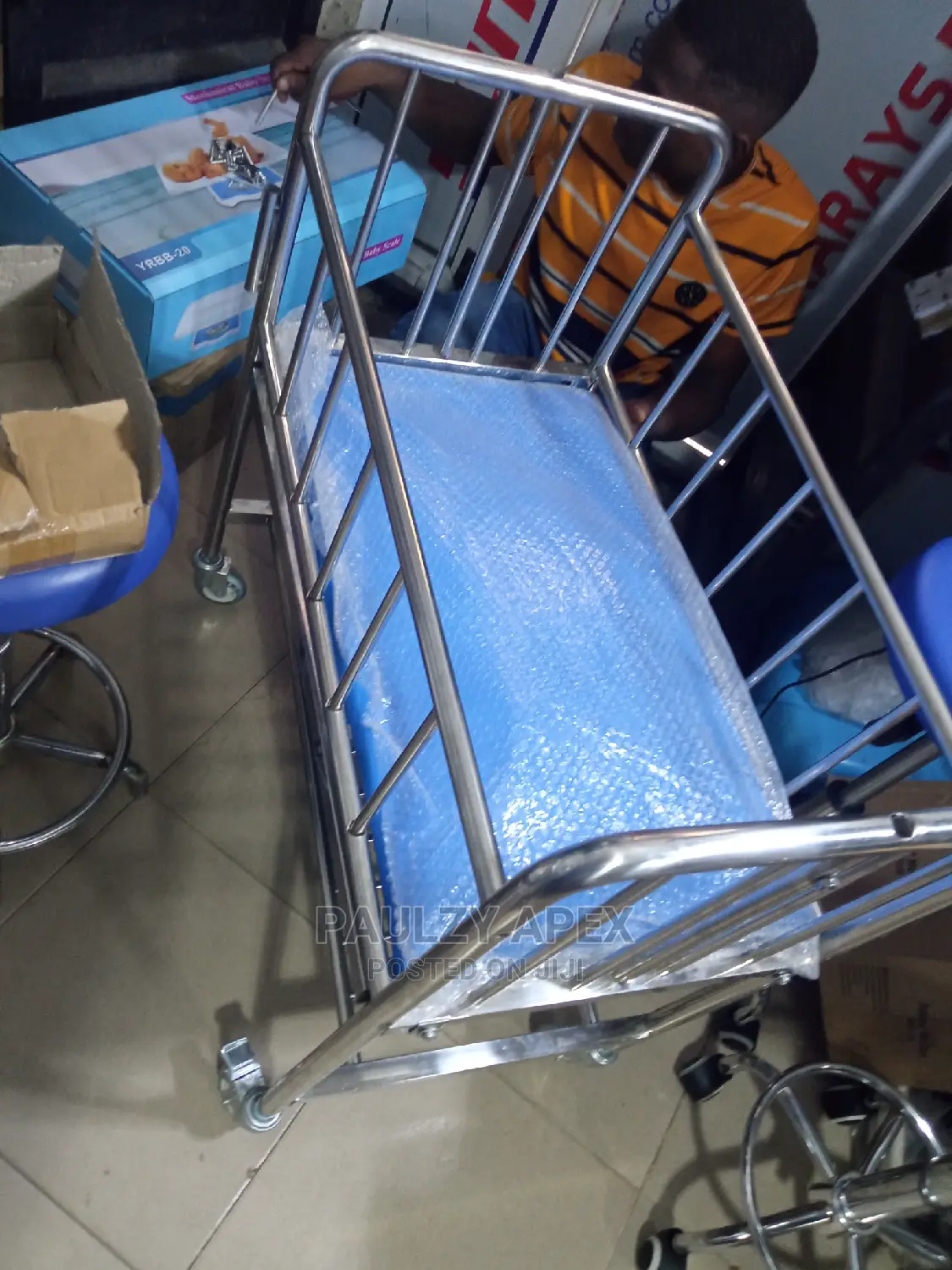 Baby Cot (Stainless)