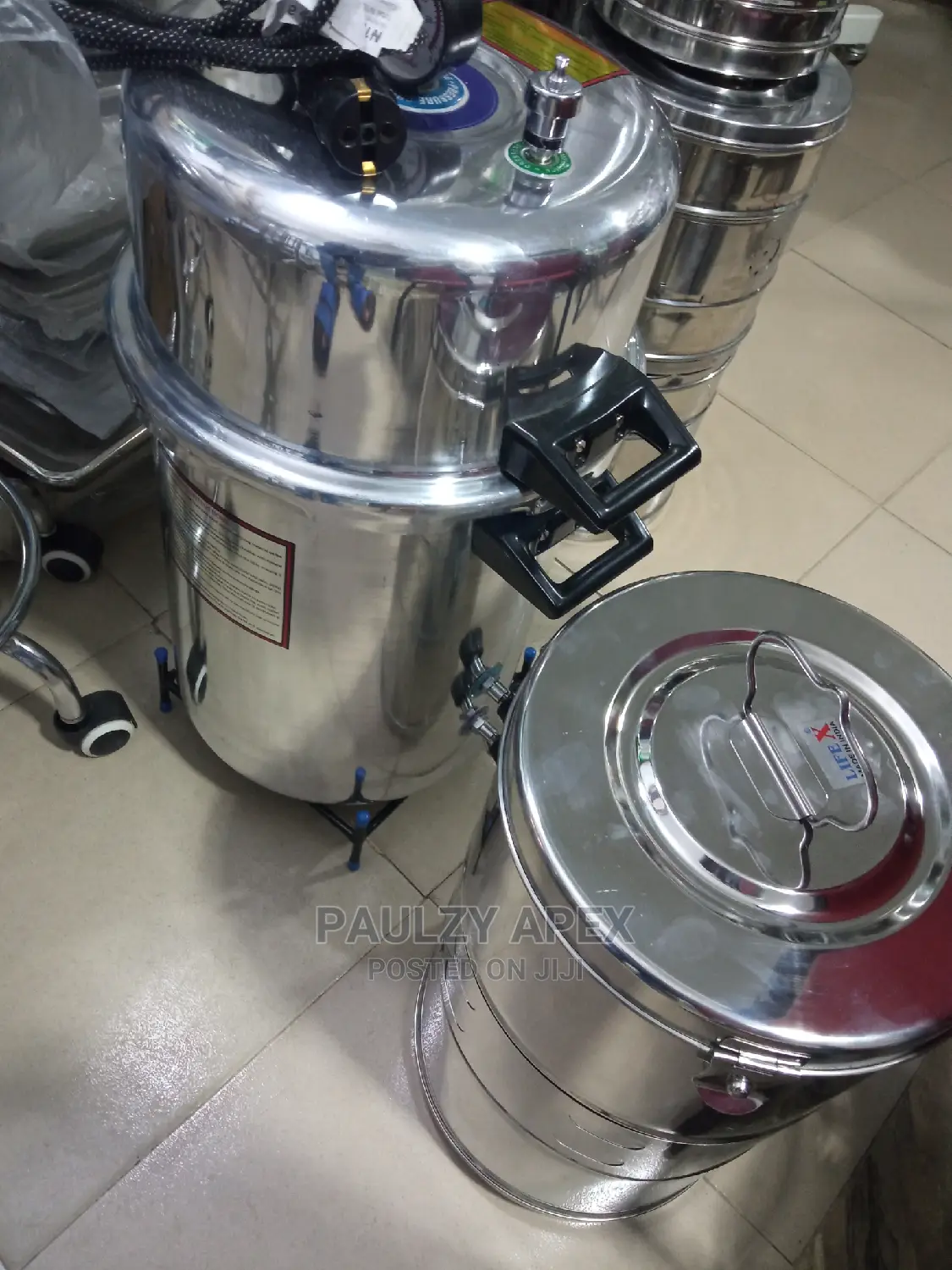 Cooking and Electric Autoclave With Drum 40litres (2 in 1)