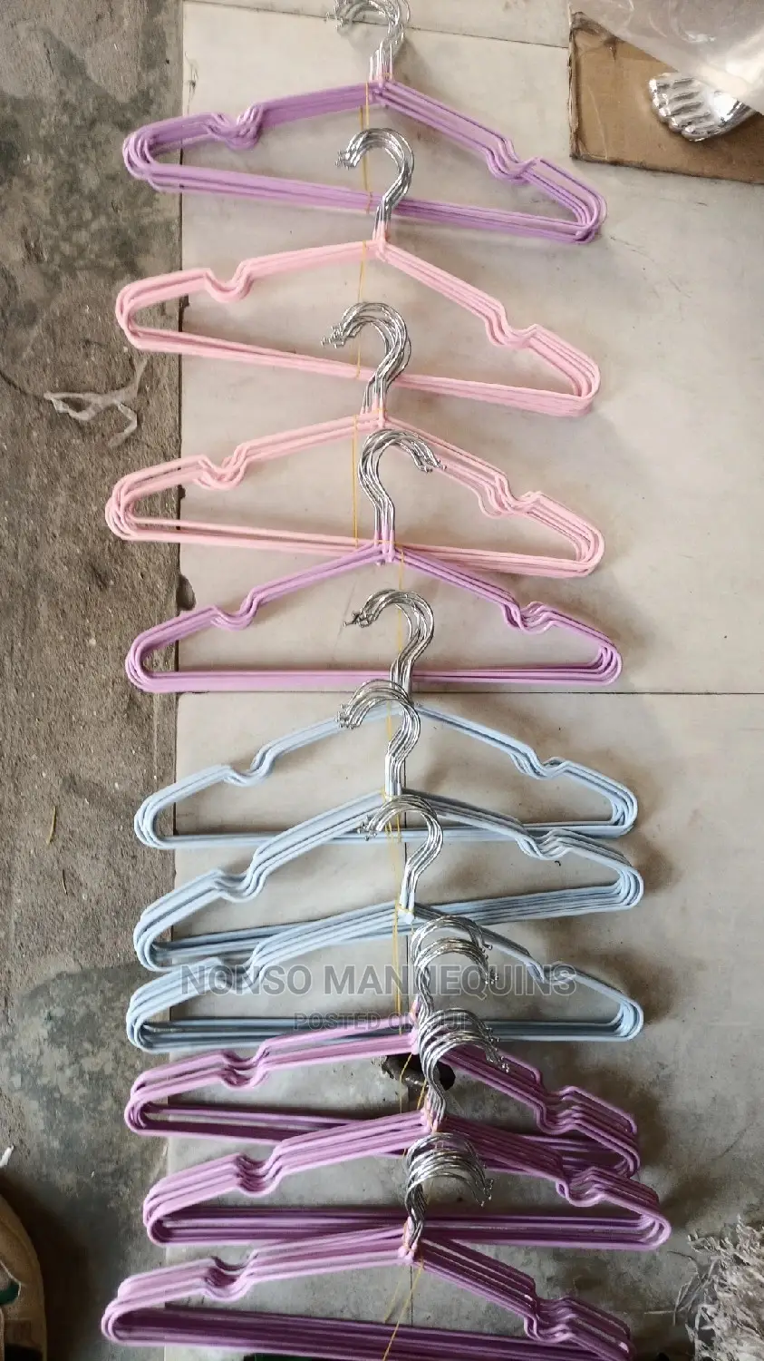 Bundles Of Coated Hangers For Sale