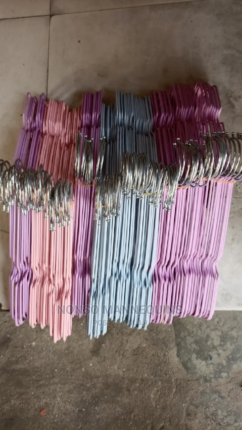 Bundles Of Coated Hangers For Sale