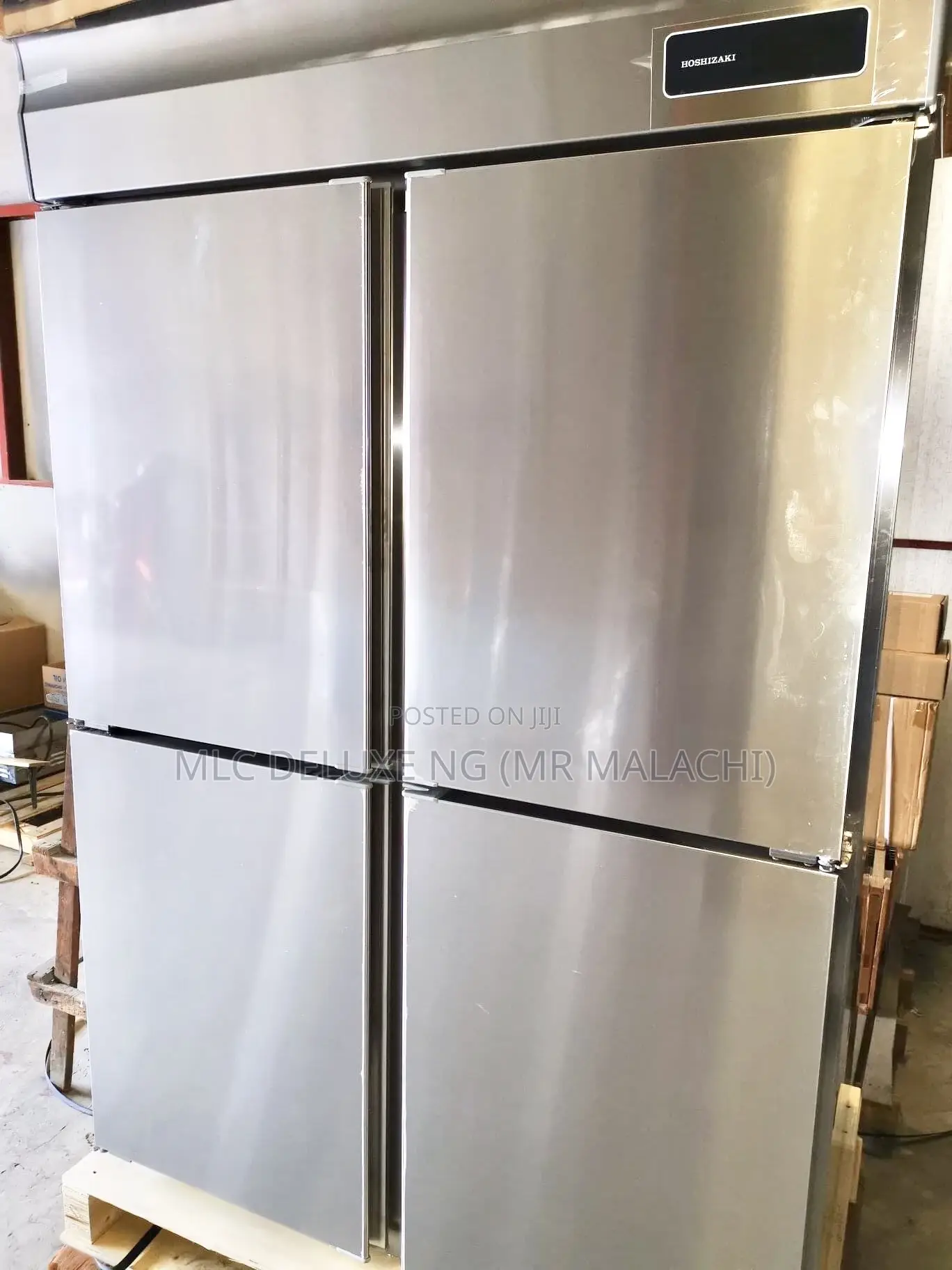 (4 Doors) ALL Sizes of Stainless Upright Freezers and Fridge