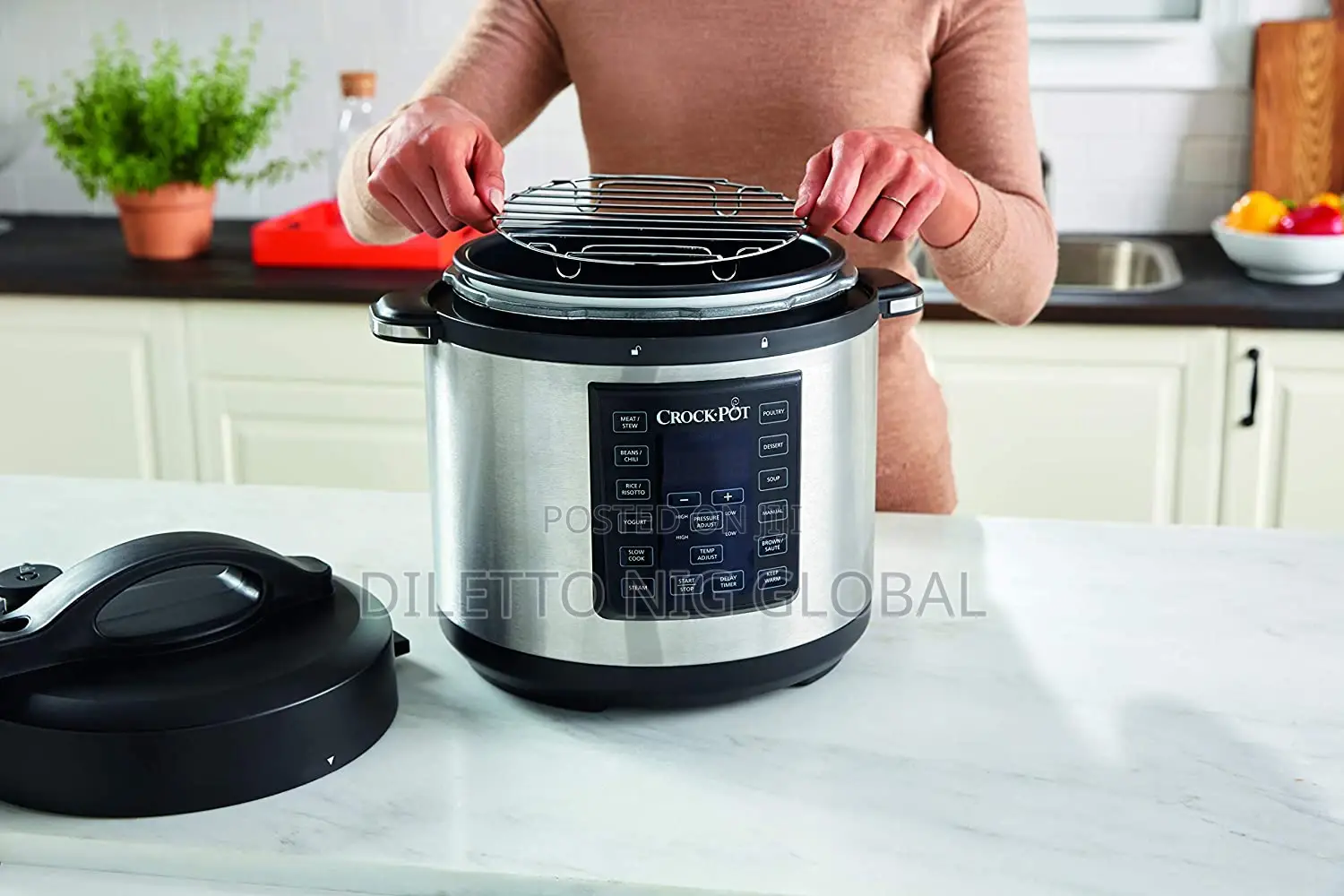 Crockpot Express Pressure Cooker, 12-in-1 Programmable Multi
