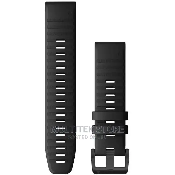 Garmin Quickfit 22 Watch Band Black Silicone