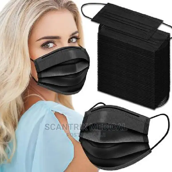 Comfortable Breathable Black Face Mask