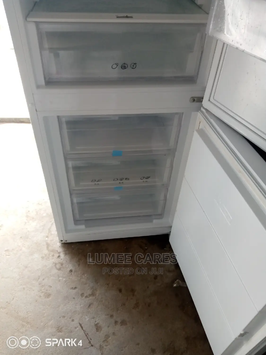 Candy Double Door Fridge and Freezer