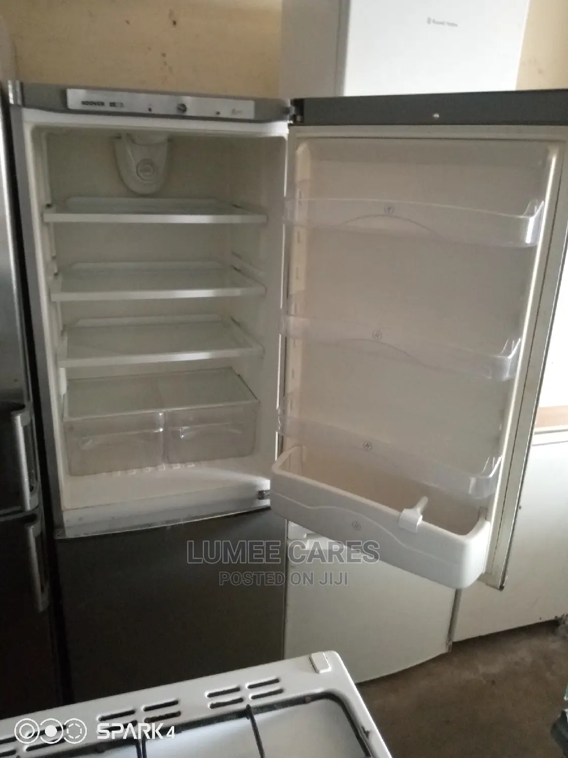 Hoover Dooble Door Fridge and Freezer