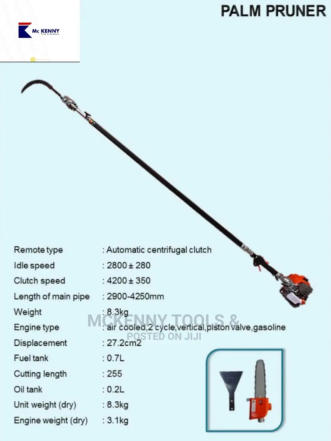 Aspero Palm Cutter and Pole Saw (2 in 1)