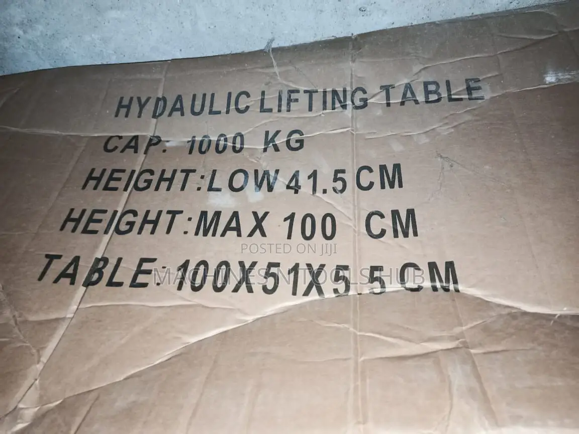 1ton Manual Scissors Lift