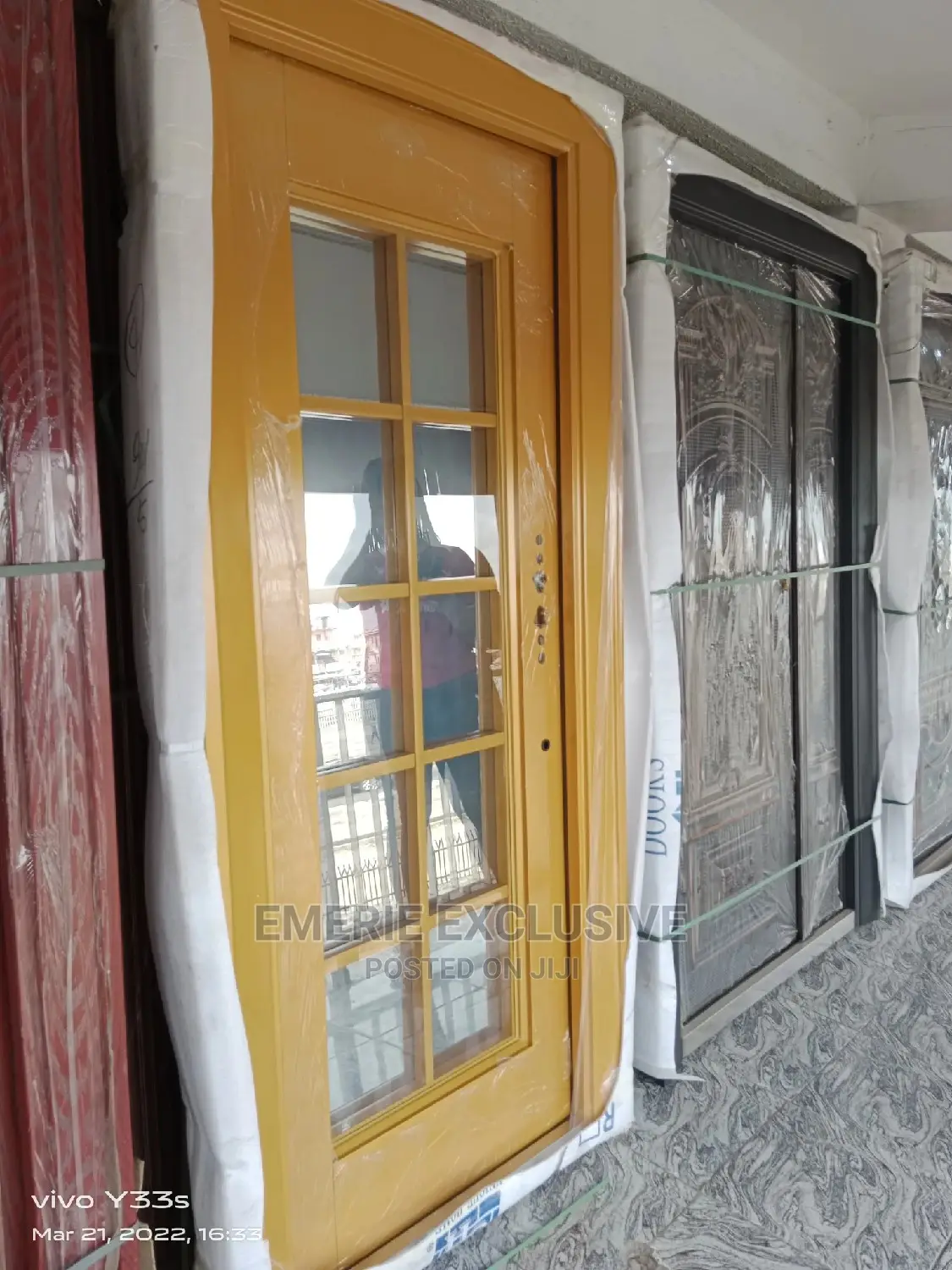 3ft: Copper Glass Room Door