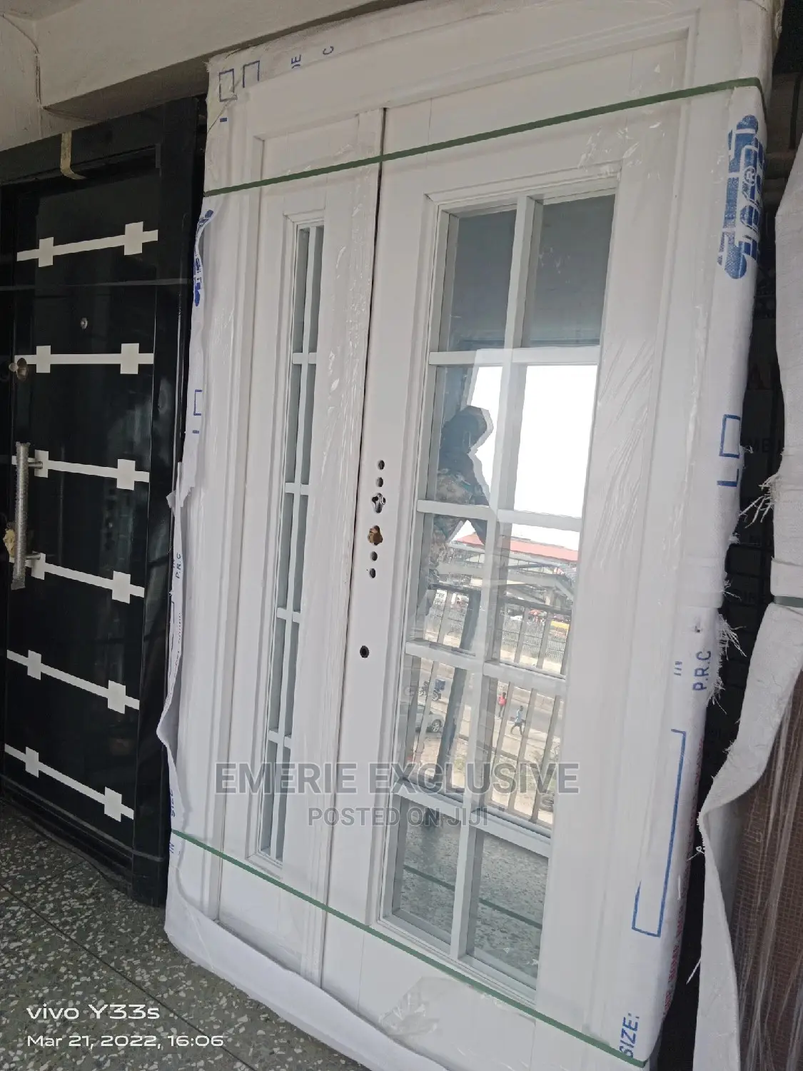 4ft: Copper Glass Entrance Door