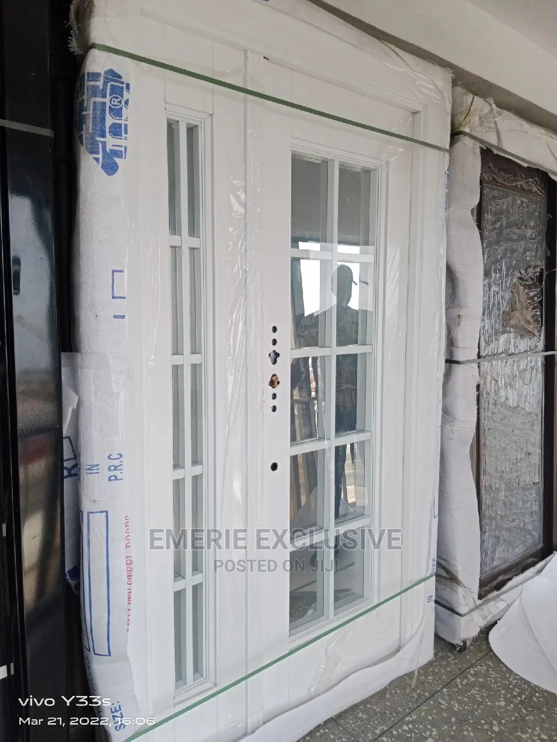 4ft: Copper Glass Entrance Door