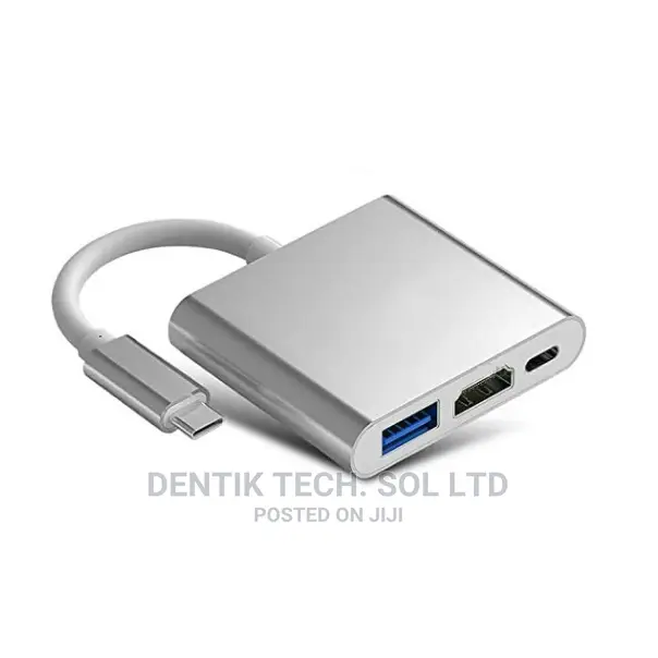 Type-C Hdmi Multiport Adapter With Usb3.0 Type-C Charging