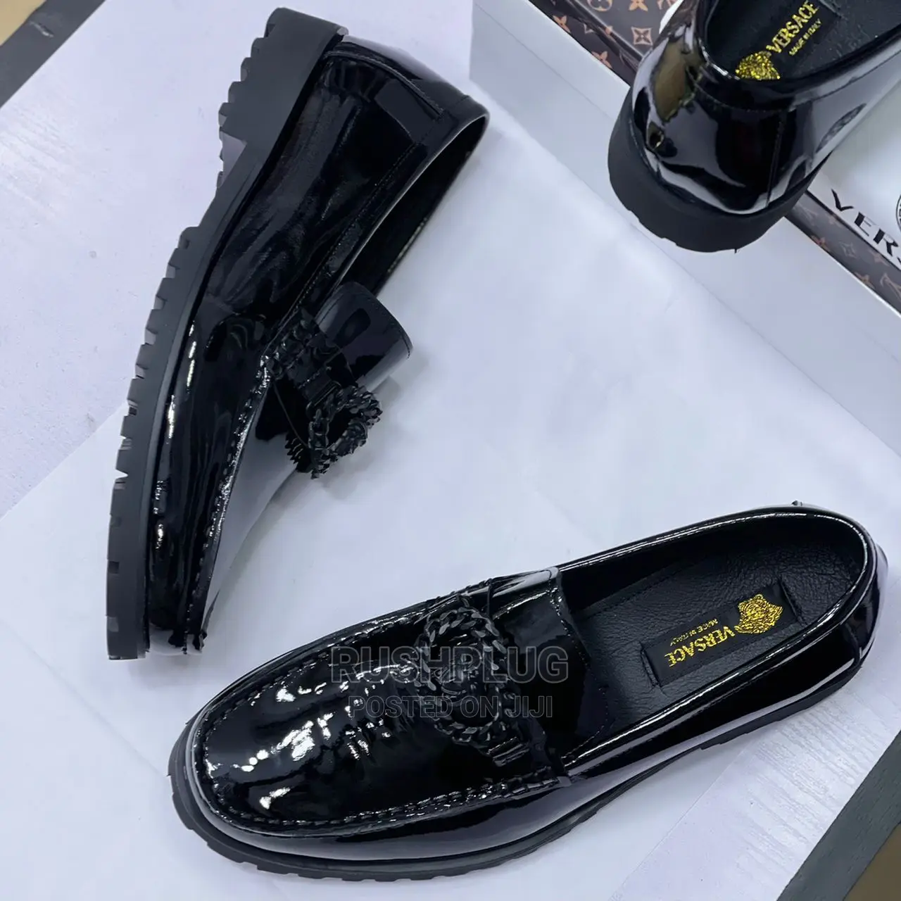 Versace Aw22 Scarpe Classic Lúxury Shoe L