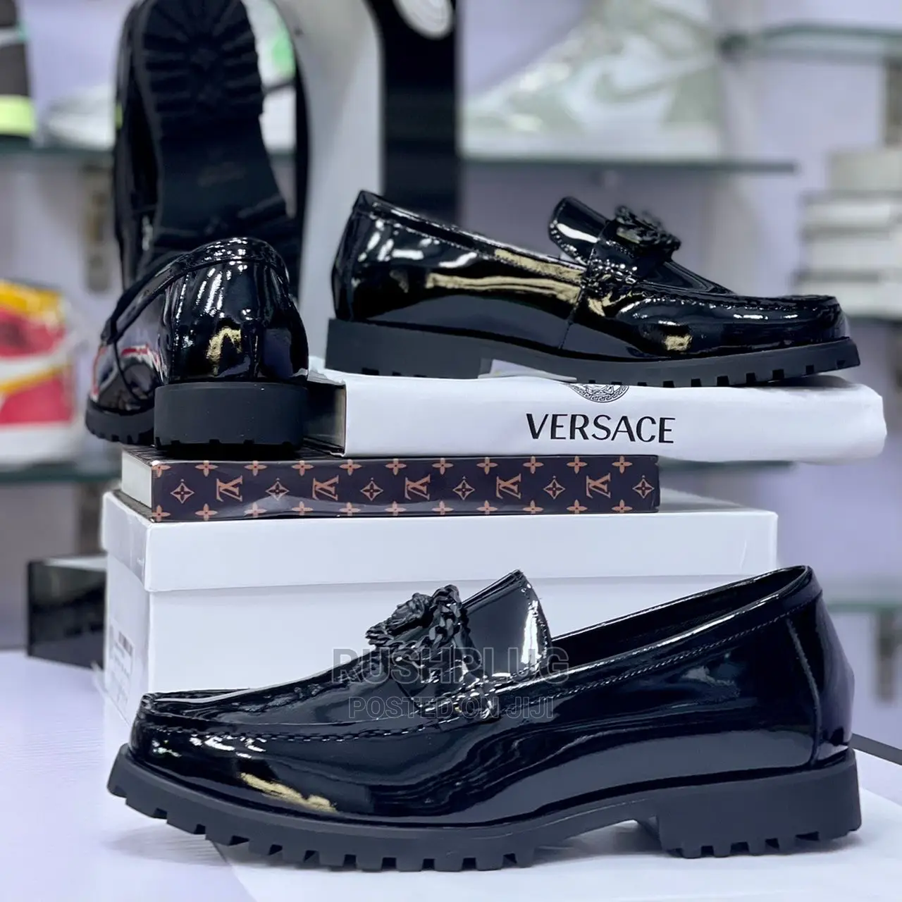 Versace Aw22 Scarpe Classic Lúxury Shoe L