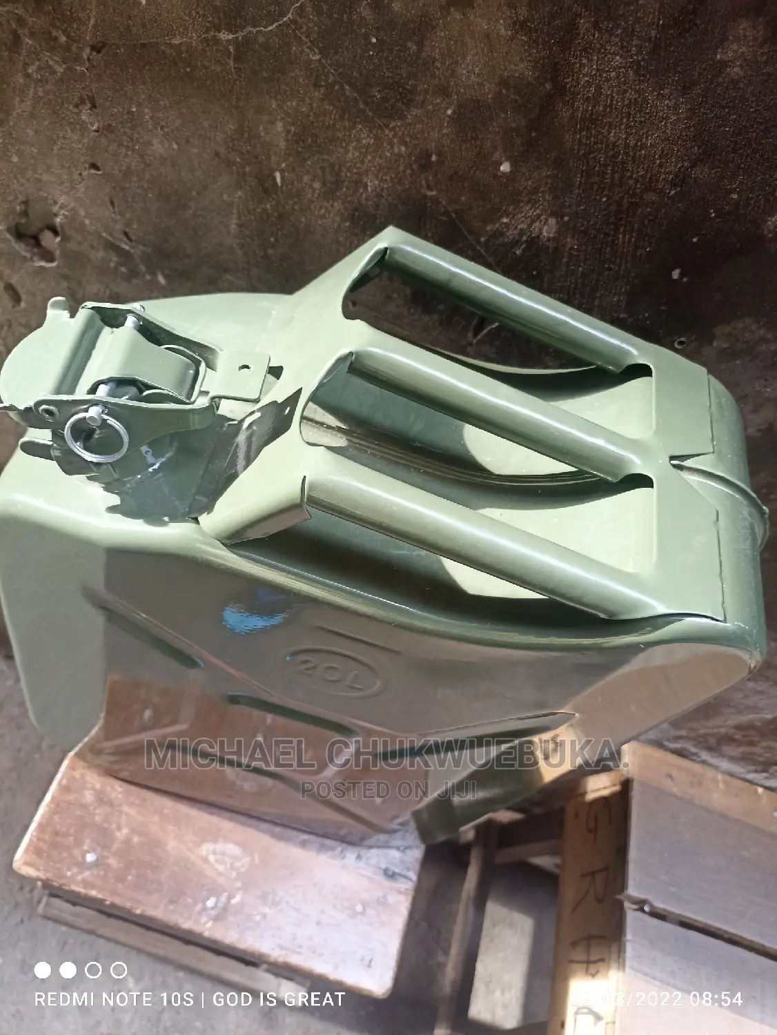 20 Liters Metal Jerry Can