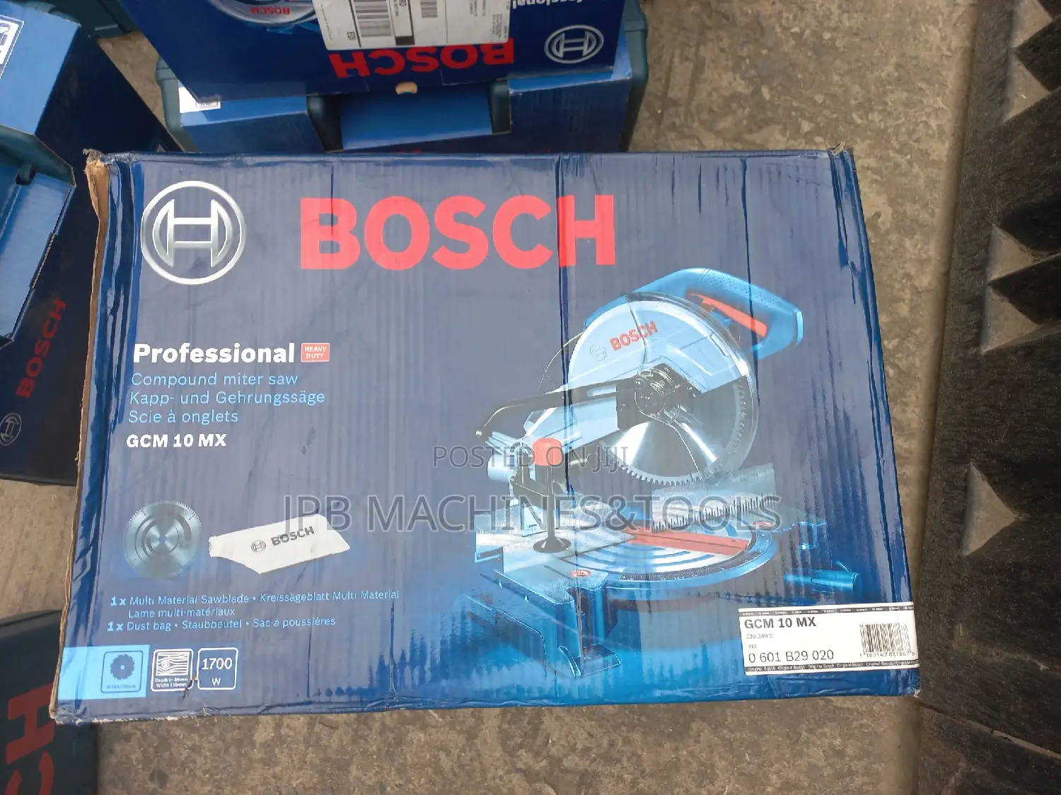 GCM 10 Mx Bosch Aluminium and Wood Cutting Machine