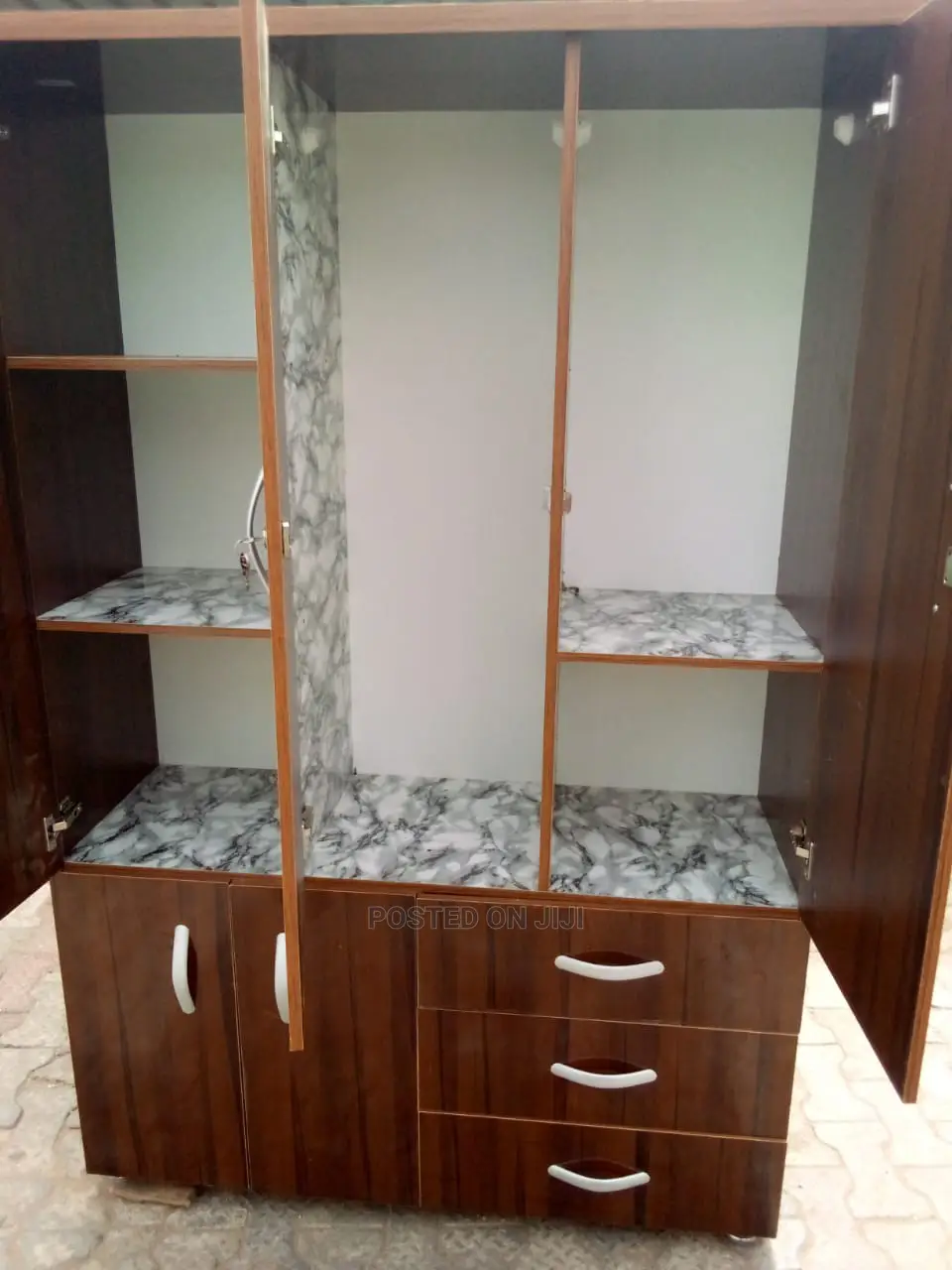 Double Hanging Space 4 by 6 Wardrobe