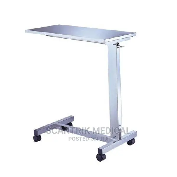 Surgitech White Over Bed Table Manual