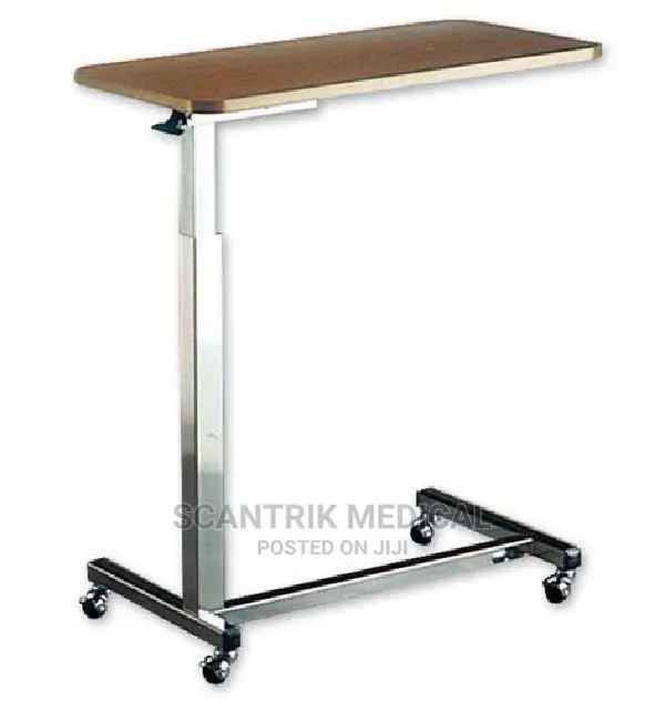 Medical Over Bed Table ( Handle Adjustable)