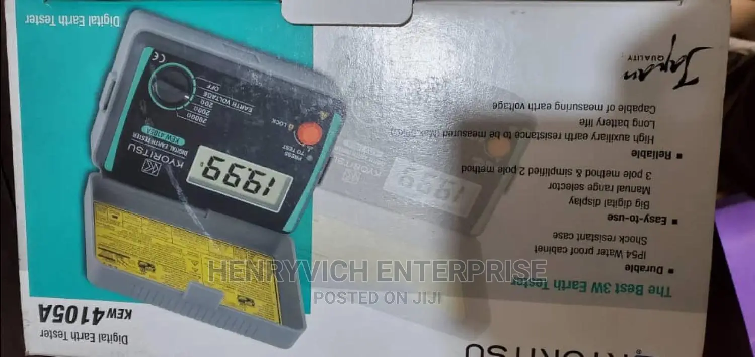 Kyoristu Digital Earth Tester