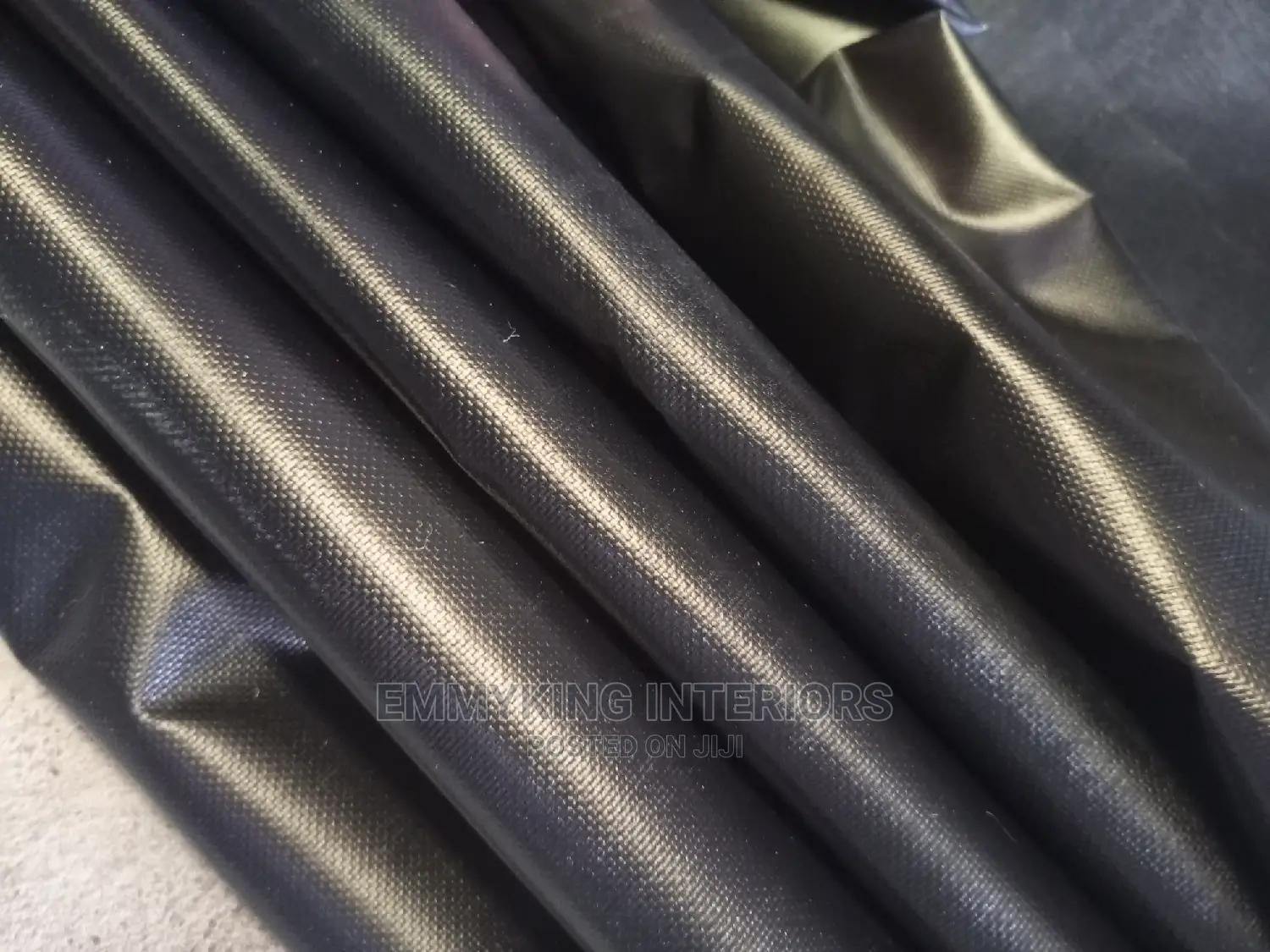 First Quality 10ft Tarpaulin Black and White