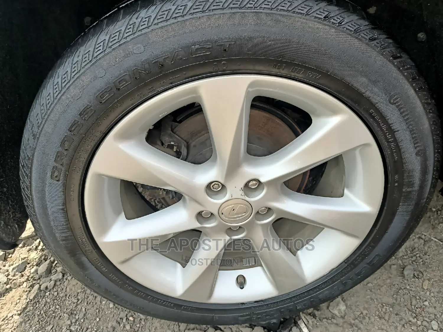 Lexus RX 350 FWD 2012 Gray